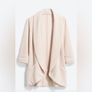 Melanie Knit Tunic Blazer